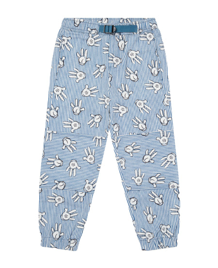 Jeans con stampa fantasia Mickey