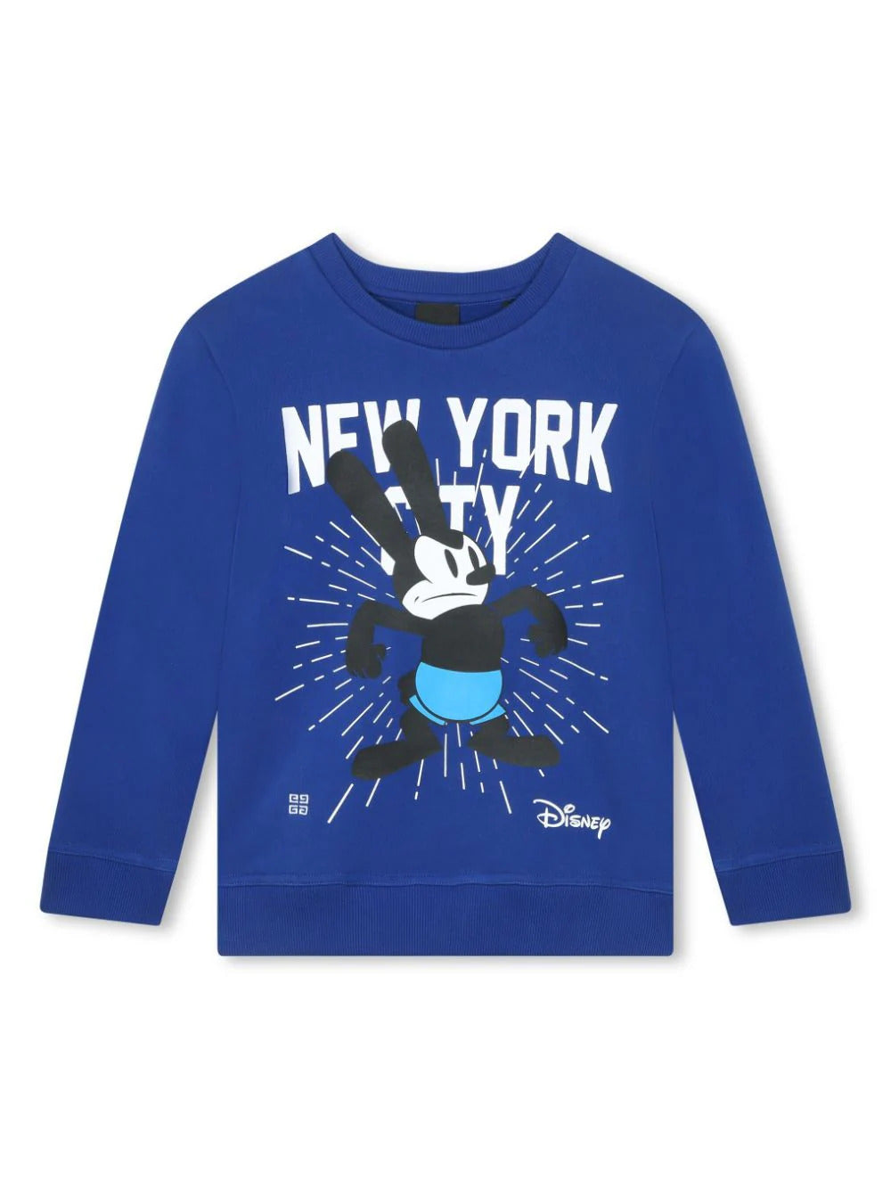 Felpa girocollo Disney blu