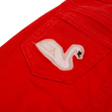 Load image into Gallery viewer, Pantalone cotone  rosso bimba
