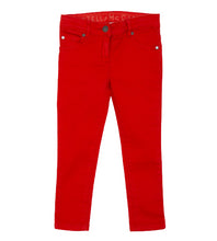 Load image into Gallery viewer, Pantalone cotone  rosso bimba
