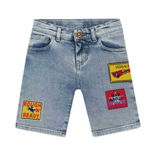 Carica l&#39;immagine nel visualizzatore di Gallery, Shorts bambino denim
