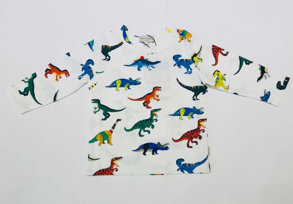 T-shirt neonato Dino all-over