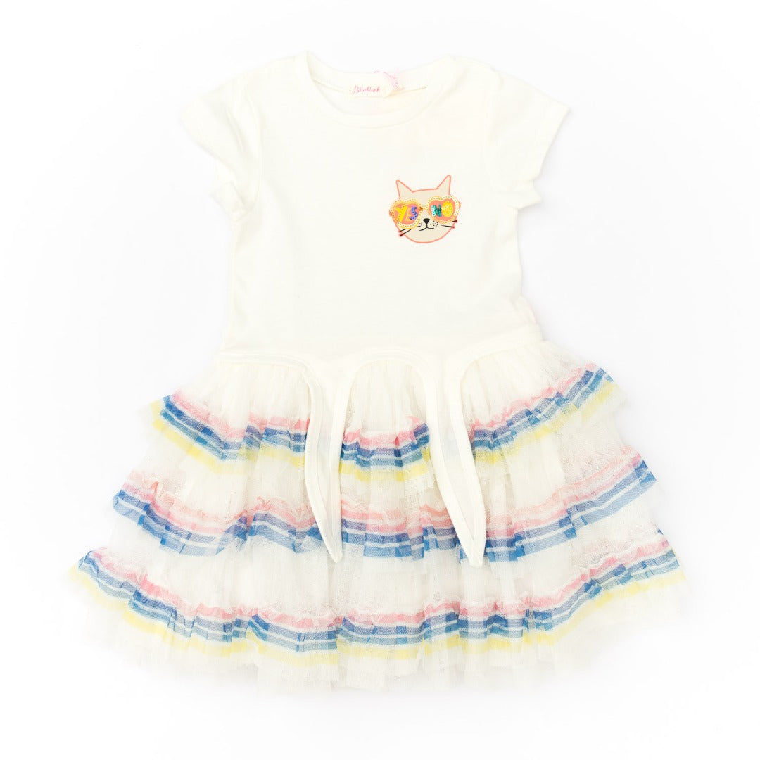 Abito bambina con tulle